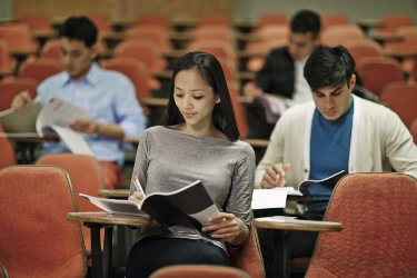 Students at class